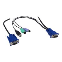 Inter-Tech Argus AS-9100 ULS - KVM-Konsole - PS/2, USB - QWERTZ - 48.3 cm (19")