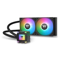 Thermaltake LA240 ARGB, Flüssigkeitskühlung, 12 cm, 600 RPM, 2500 RPM, Schwarz