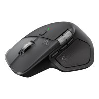 Logitech MX Master 4 for Mac - Maus - 8 Tasten - kabellos - Bluetooth, 2.4 GHz - kabelloser Empfänger (USB)