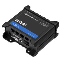 Teltonika · Router· RUT906· LTE Modem Router/WLAN - Router - WLAN, Router für Mobilfunknetz, Schwarz, Aluminium, DIN-Schiene, 3G, Daten, Netzwerk, Leistung, System, Schnelles Ethernet
