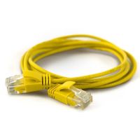 WANTEC 7286, 1,5 m, Cat6a, U/UTP (UTP), RJ-45, RJ-45, Gelb