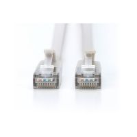 DIGITUS CAT 6A F-FTP Slim Patchkabel, 1m, Grau