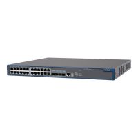 HPE 5500-24-PoE Switch - Switch - L4 - managed - 24 x 10/100 (PoE)