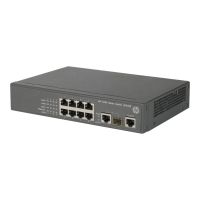 HPE 3100-8 V2 EI Switch - Switch - managed - 8 x 10/100 + 1 x Kombi-Gigabit-SFP