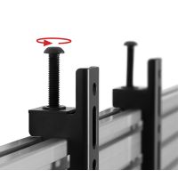 B-TECH System X BT8390-VESA200F - Montagekomponente (2 Haltearme)