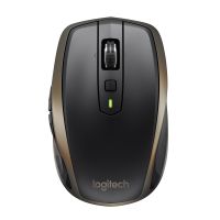 Logitech MX Anywhere 2 Wireless Mobile Mouse, rechts, Laser, RF Wireless + Bluetooth, 1000 DPI, Schwarz