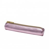 Herlitz 50033300, Weiches Federmäppchen, Leder, Synthetisch, Pink, Einfarbig, Reißverschluss, Kind