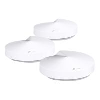 TP-LINK DECO M5 - WLAN-System - bis zu 418 m² - Netz - GigE - 802.11b/g/n/ac, Bluetooth 4.2 - Dual-Band (Packung mit 3)