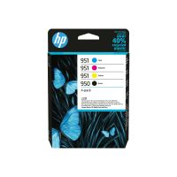 HP 950/951 - 4er-Pack - Schwarz, Gelb, Cyan, Magenta