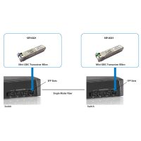 LevelOne SFP-9321 - SFP (Mini-GBIC)-Transceiver-Modul - 1GbE - LC - bis zu 20 km - 1310 (TX)