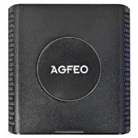 AGFEO 6101730, 1,88 - 1,9 GHz, 250 mW, DECT 33 IP, 44 IP, 60 IP, 65 IP, 70 IP, 75 IP, 77 IP, 78 IP, DECT Headset IP, Headset Infinity, 100 Mbit/s, Schwarz, 144 x 140 x 35 mm