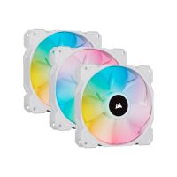 Corsair iCUE SP120 RGB ELITE - Gehäuselüfter - 120 mm - weiß (Packung mit 3)