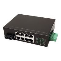ROLINE Industrie - Switch - unmanaged - 7 x 10/100 + 1 x 100Base-FX + 1 x Shared 100Base-FX