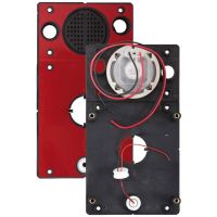 Mobotix Audiomount, Schwarz, Rot, Edelstahl, FlexMount S14M / S15M
