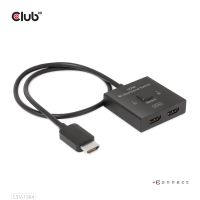 Club 3D CSV-1384 2-Port KVM-Umschalter - Video-Eingang HDMI