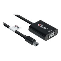 Club 3D MiniDisplayPortauf VGA Aktiver Adapter St./B schwarz
