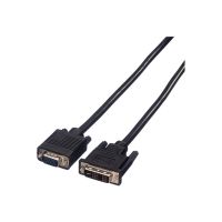 VALUE Videokabel - HD-15 (VGA) (M) zu DVI-A (M)