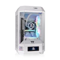 Thermaltake The Tower 250 Snow, Mini Tower, PC, Weiß, Mini-ITX, SPCC, 21 cm