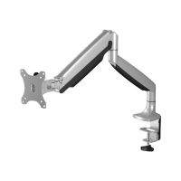 ICY BOX IB-MS503-T - Befestigungskit - einstellbarer Arm - für Monitor - Schwarz, Silber - Bildschirmgröße: bis zu 81,3 cm (bis zu 32 Zoll)