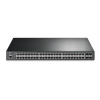 TP-LINK JetStream 52-Port Gigabit L2+ Managed Switch mit 48-Port PoE+, Managed, L2/L3, Gigabit Ethernet (10/100/1000), Power over Ethernet (PoE), Rack-Einbau, 1U