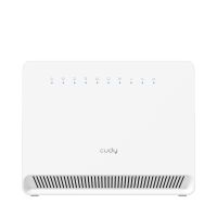 CUDY LT500E, Wi-Fi 5 (802.11ac), Dual-Band (2,4 GHz/5 GHz), Ethernet/LAN, 4G, Weiß, Desktop-/Pol-Router