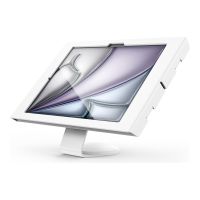 Compulocks iPad Air M2 & M3 13", Apex Enclosure Core Stand - White - Befestigungskit - freiliegende Front-/Rückkamera und Sensoren - für Tablett - verriegelbar - Metallrahmen, hochfestes Aluminium - weiß - Bildschirmgröße: 33 cm (13")