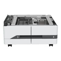 Lexmark Medienfach / Zuführung - 2000 Blätter in 1 Schubladen (Trays)