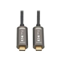 Tripp Eaton Tripp Lite Series USB-C to USB-C Plenum-Rated Fiber Active Optical Cable (AOC)