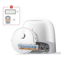 Roborock Qrevo Curv 2 FlowX, Staubbeutel, Weiß, Rund, Staubbeutel, 3 Rad/Räder, 0,324 l