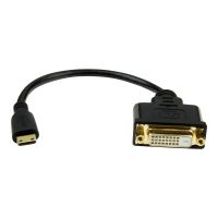 StarTech.com 8 in Mini HDMI to DVI Cable Adapter, DVI-D to HDMI (1920x1200p)