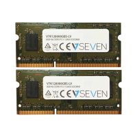 V7 DDR3 - kit - 8 GB: 2 x 4 GB - SO DIMM 204-PIN