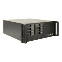Inter-Tech IPC 4U-4508 - Rack-Montage - E-ATX / SSI EEB - SATA - keine Spannungsversorgung (ATX / PS/2)
