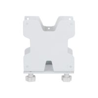 Ergotron Mini-PC-Halterung - unter Tisch montierbar, Pfosten montierbar, an Wandschiene montierbar, VESA-Halterung montierter