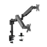 VALUE 17.99.1182, Klemme, 18 kg, 43,2 cm (17"), 2,06 m (81"), 100 x 100 mm, Schwarz
