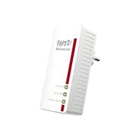 AVM FRITZ!Powerline 540E - WLAN Set - Powerline Adapterkit - 2-Port-Switch - HomePlug AV (HPAV)