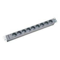 Bachmann Steckdosenleiste (Rack - einbaufähig) - Ausgangsanschlüsse: 9 - 1U - 48.3 cm (19")
