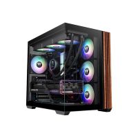 Thermaltake View 380 WS ARGB - Mid tower - ATX - Seitenteil mit Fenster (gehärtetes Glas)