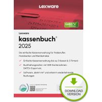 Lexware kassenbuch 2025 - (v. 22.00) - Abonnement-Lizenz (1 Jahr)
