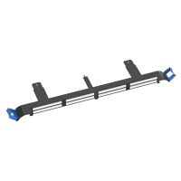 Telegärtner Karl Gärtner Telegärtner 100021630, Rackeinbau, 1U, Schwarz, Blau, Stahl, 573 mm, 110 mm