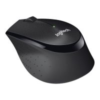 Logitech B330 Silent Plus - Maus - optisch - 3 Tasten - kabellos - 2.4 GHz - kabelloser Empfänger (USB)