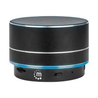 Manhattan Metallic Bluetooth Speaker (Clearance Pricing), Microphone, Splashproof, Decent Sound Output (3W)