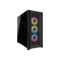 Corsair iCUE 5000D RGB Airflow - Mid tower - E-ATX - Seitenteil mit Fenster (gehärtetes Glas)
