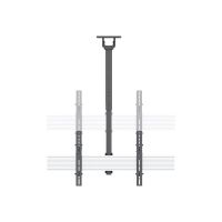 Neomounts NMPRO-CMB3 - Klammer - für 3 LCD-Anzeigen - Schwarz - Bildschirmgröße: 81.3-139.7 cm (32"-55")