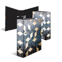 HERMA 7056, A4, Karton, Blau, Gold, 7 cm, 285 mm, 315 mm