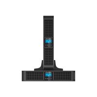 BlueWalker PowerWalker VI 1000RT LCD - USV - Wechselstrom 220/230/240 V - 900 Watt - 1000 VA - 7 Ah - RS-232, USB - Ausgangsanschlüsse: 8 - 2U - 48.3 cm (19")