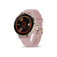Garmin Venu 3S - 41 mm - Rosa - intelligente Uhr mit Band - Silikon - Handgelenkgröße: 110-175 mm - Anzeige 3.04 cm (1.2")