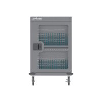 Manhattan Charging Cabinet/Cart via USB-C x32 Devices, Trolley, Power Delivery 18W per port (576W total)