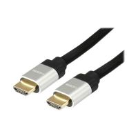 Equip Ultra High Speed - HDMI-Kabel mit Ethernet - HDMI männlich zu HDMI männlich - 10 m - Schwarz - unterstützt 8K 30 Hz (7680 x 4320)