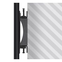 B-TECH BT8390-WFK8, Schelle, Schwarz, 80 kg, 29,8 mm, 202 mm