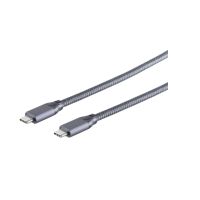 ShiverPeaks 13-47030, 2 m, USB C, USB C, USB 3.2 Gen 2x2, 10 Gbit/s, Grau